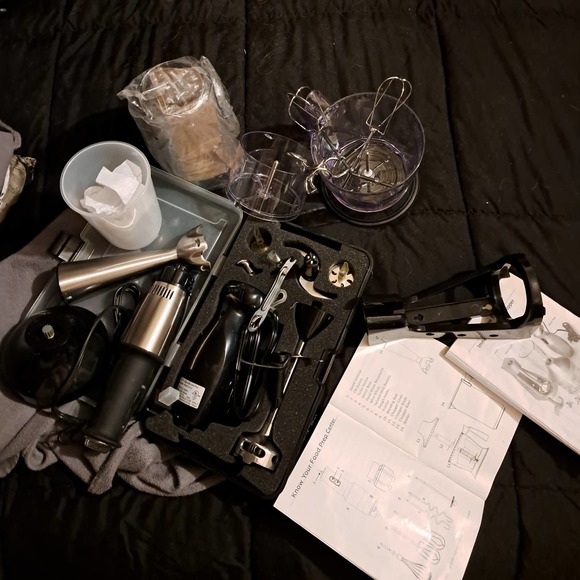 Wolfgang Puck new Food Prep Center AND Immersion Blender sets - Picture 4 of 5